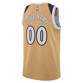 Maillot Homme Washington Wizards Personnalisable 2025-26 Nike City Edition Gold Swingman